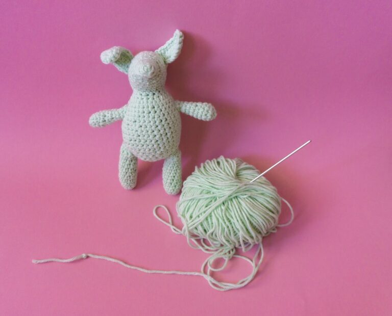 A selection of small crocheted amigurumi creatures